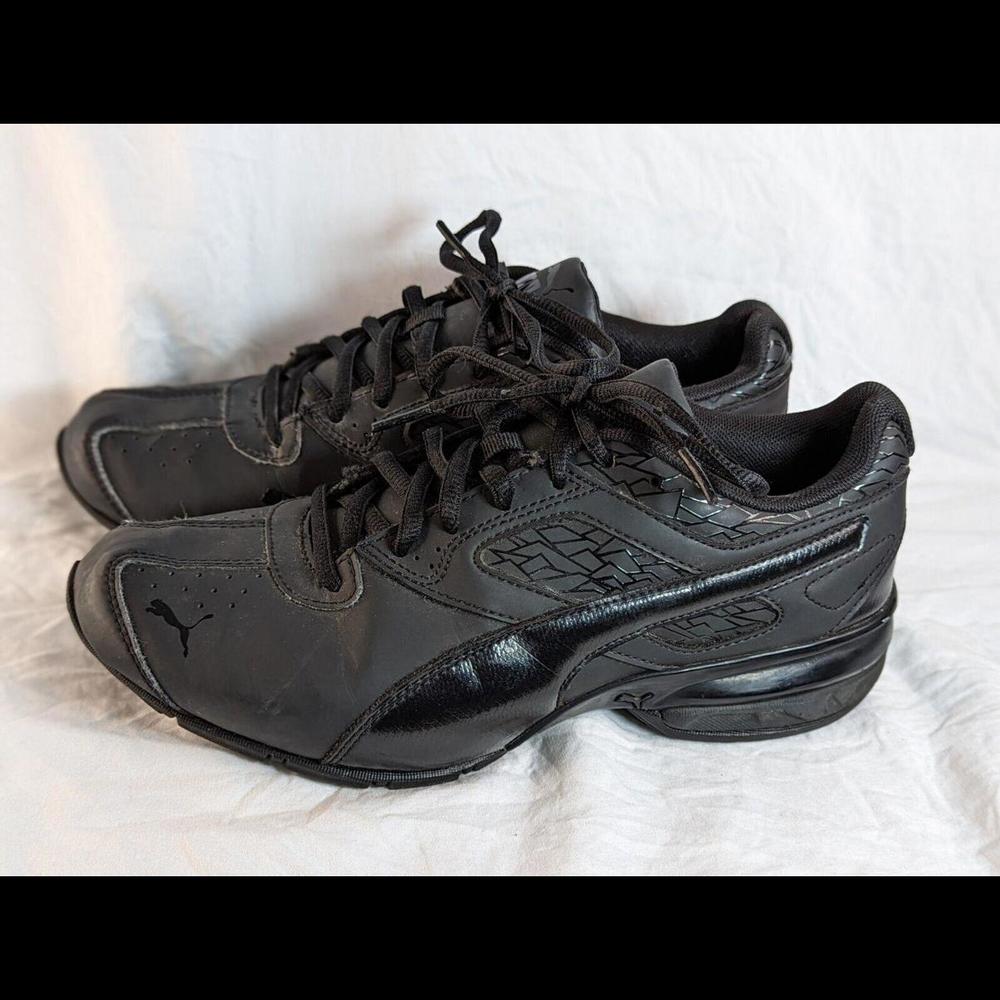 PUMA Tazon 6 Fracture FM Wide-Width Running Shoe Black Size 5 Mens
